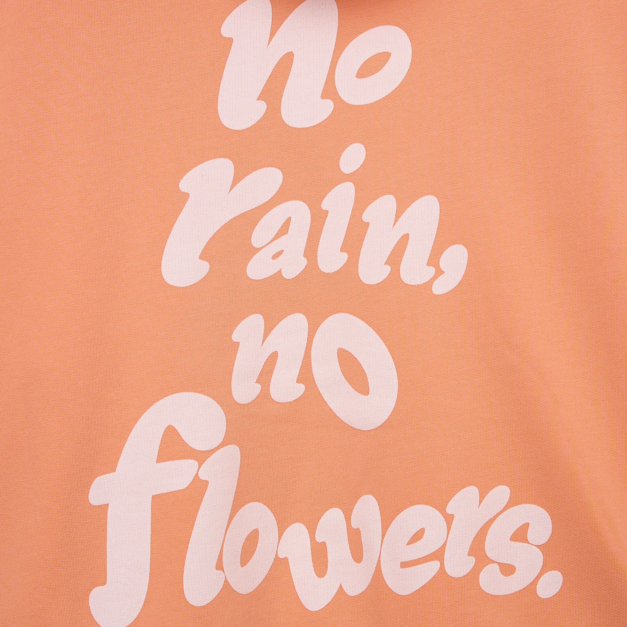 Sweatshirt unissexo com capuz da marca 30Fied, em tom coral. Modelo oversized de manga comprida, com capuz e cordões ajustáveis. Apresenta bordados e estampados diferenciadores que destacam o design.